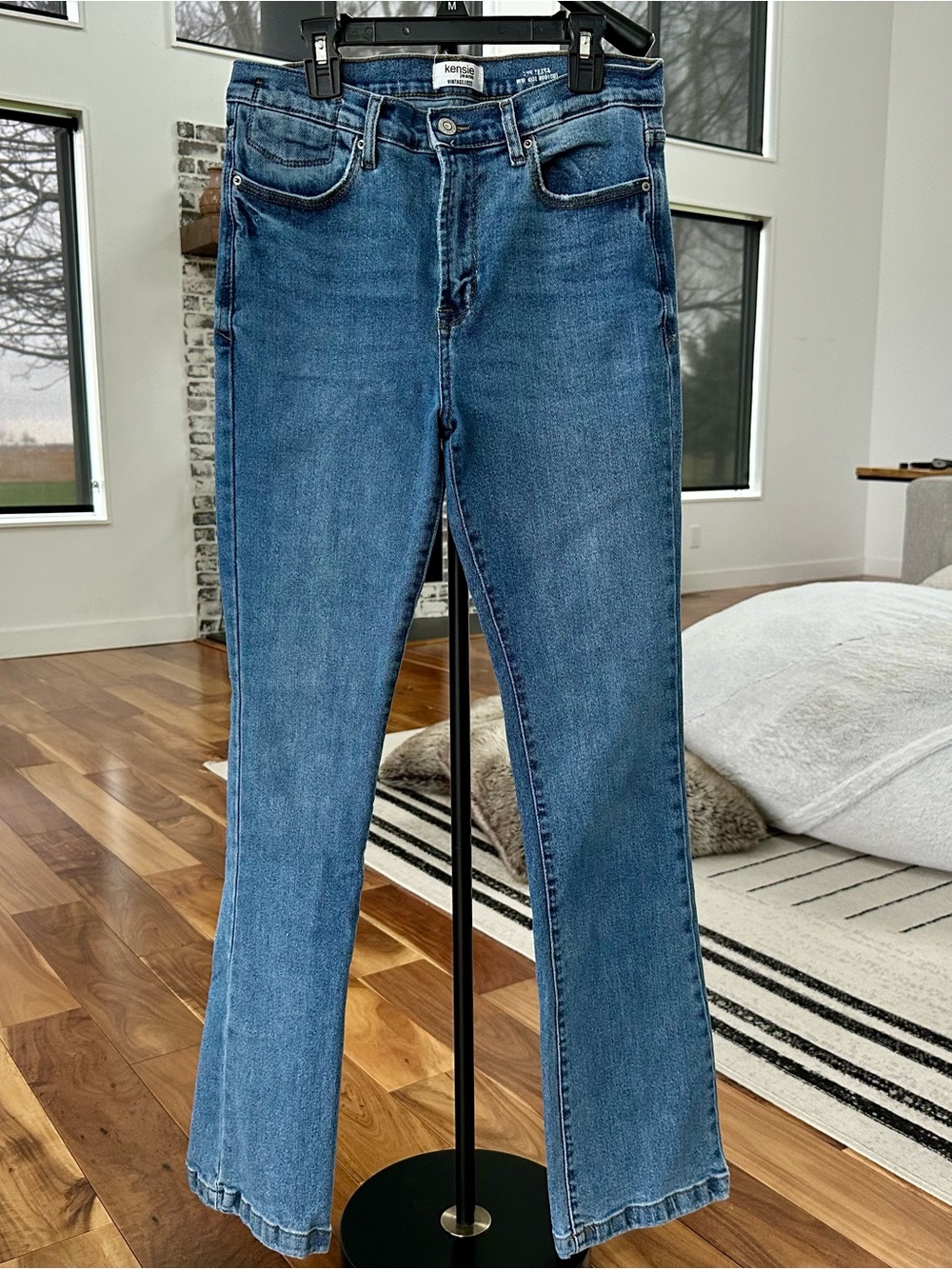 Kensie High Rise ‘The Tessa’ Bootcut Jeans